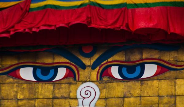 Stupa de Bodnath près de Katmandou au Népal