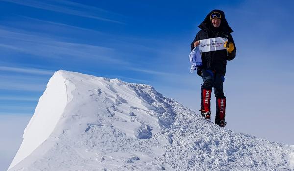 Sommet du Mont Vinson en Antarctique