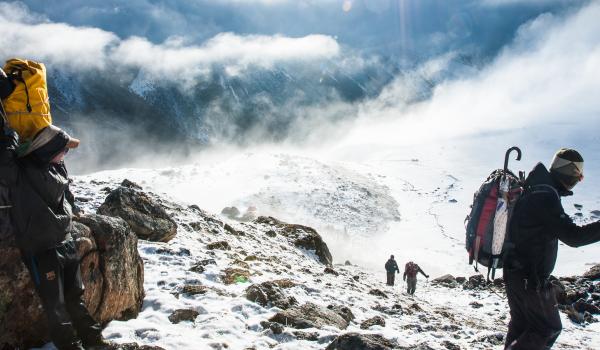 Col du Lumbasumba entre Makalu et Kangchenjuga au Népal