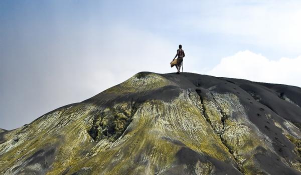 Volcan Tavurvur en Papouasie-Nouvelle-Guinée 