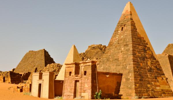 Les pyramides de Méroé au Soudan