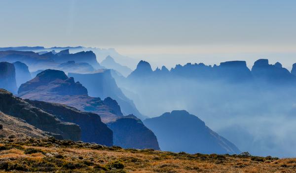 Trek de reconnaissance au Drakensberg en Afrique du Sud