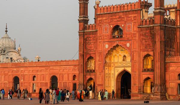 Mosquée de Badshahi au Pakistan