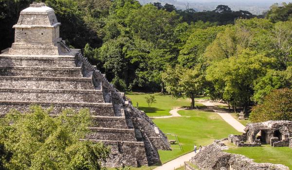 Site de Palenque dans le Chiapas au Mexique