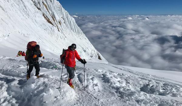 Ascension du Manaslu
