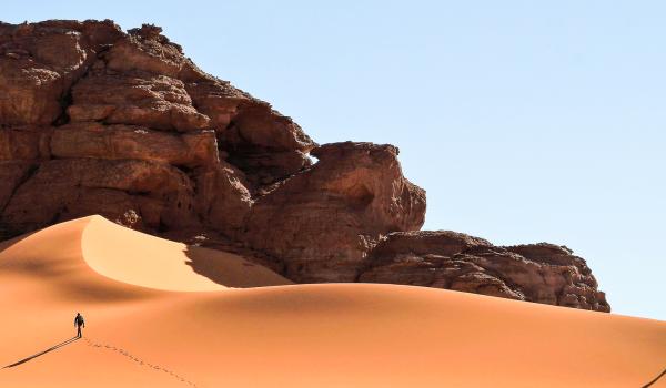 Tadrart la rouge en Algérie