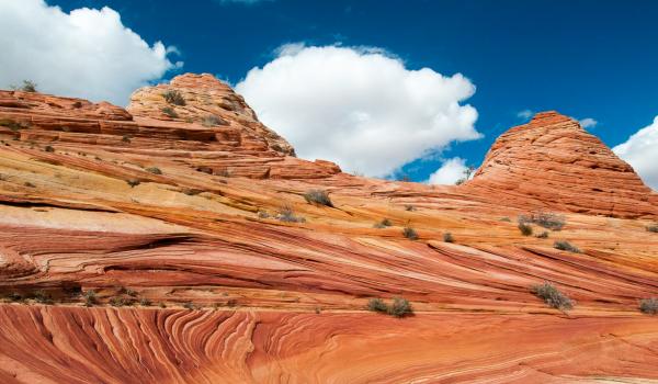 Randonnées vers Vermilion Cliffs aux États-Unis