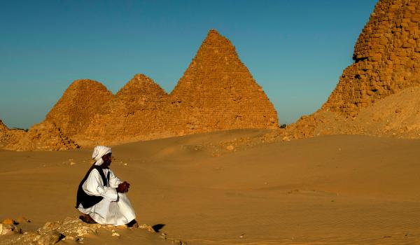 Randonnée dans la nécropole royale de Nuri près du Gebel Barkal