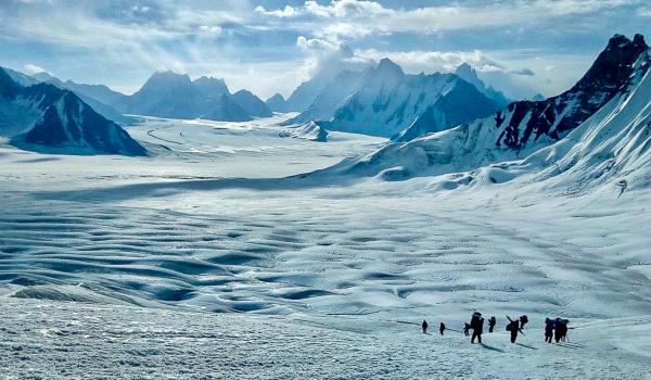 Trek vers le Snow lake au Karakoram au Pakistan