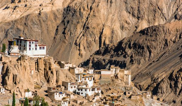 Monastère de Lamayuru au Ladakh en Himalaya en