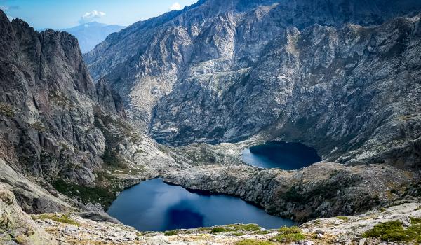 Trekking près du lac de Melu