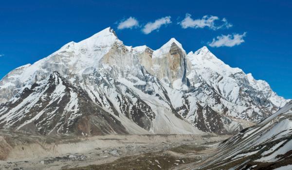 Le Bhagirati depuis Tapovan près de Gangotri aux sources du Gange en Inde