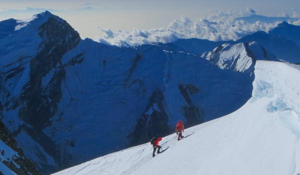 Ascension du Mera peak à 6 461 m dans la région de l’Everest au Népal