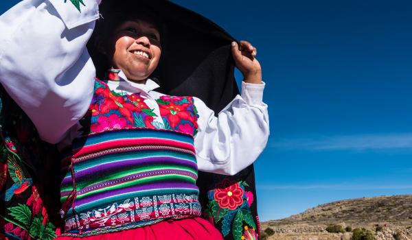 Ile Amantani sur le lac Titicaca au Pérou