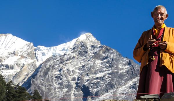 Trek dans la vallée de la Tsum dans la région du Manaslu au Népal