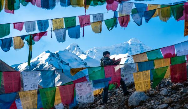 Camp de base de l’Everest, Tibet, Chine