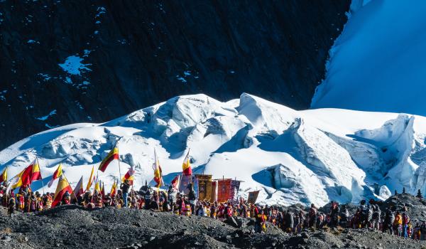 Découverte de la Cérémononie au Sinakara Glacier près de Cusco au Pérou