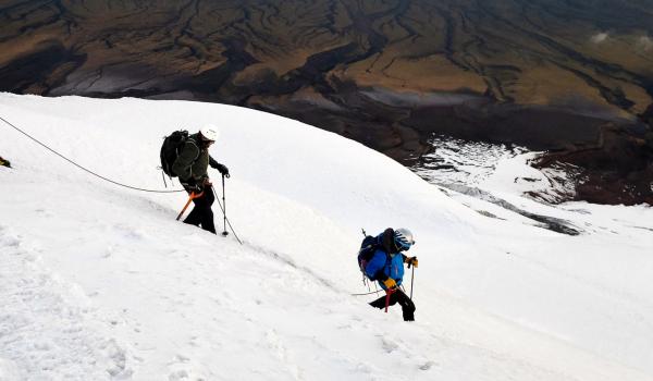 Ascension du Cotopaxi à 5 897 m dans les Andes en Équateur