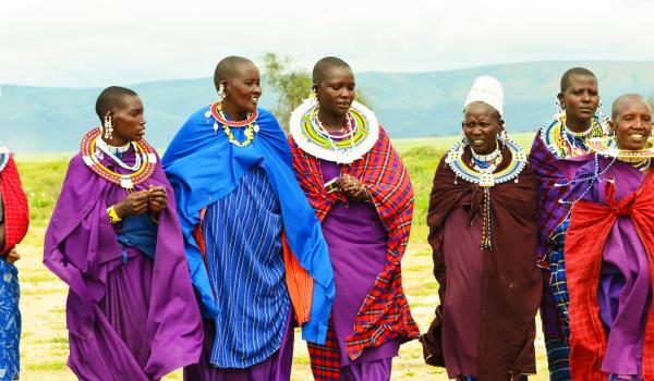 Trekking et peuple du rift oriental au Kenya