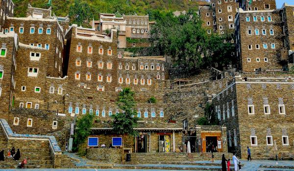 Balade dans le village traditionnel d'Abha