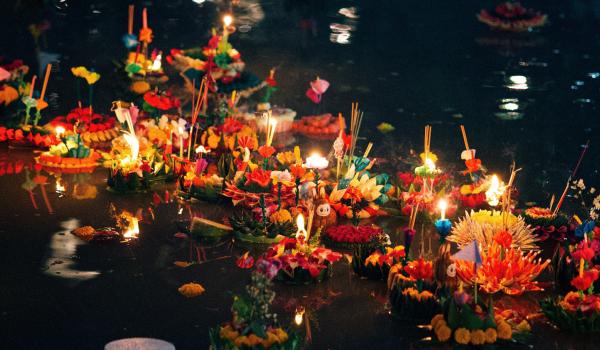Loy Krathong en Thaïlande