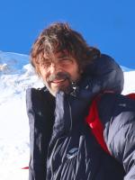 Eric Bonnem lors de l'ascension du Manaslu au Népal