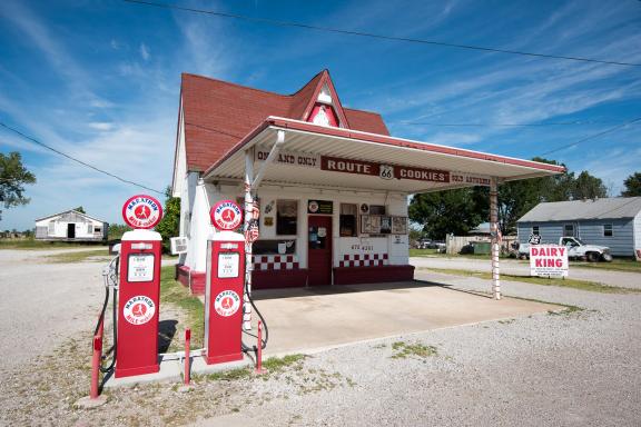 General Store de la Route 66 aux États-Unis