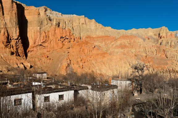 Village de Dhakmar au Mustang au Népal