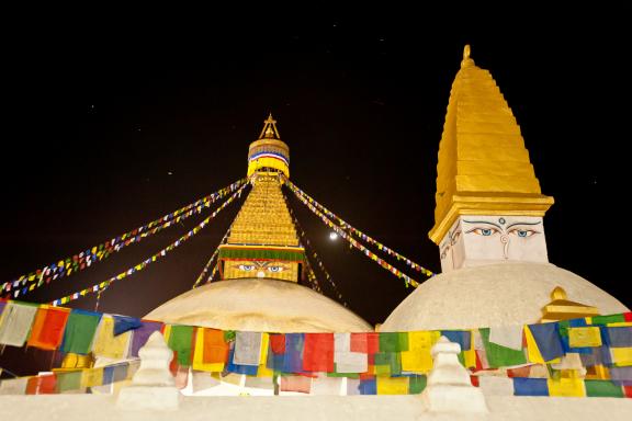 Stupa de Bodnath près de Katmandou au Népal