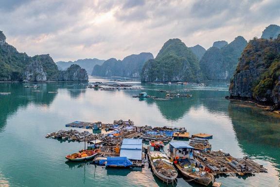 Baie de Lan Ha au Vietnam