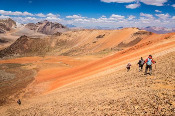 Région de Parinacota dans le désert d’Atacama au Chili