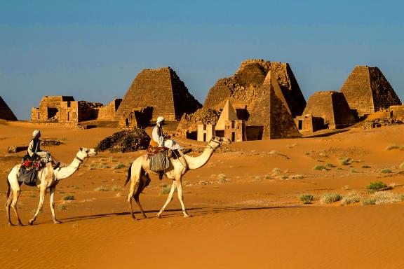 Pyramides de Méroé au Soudan