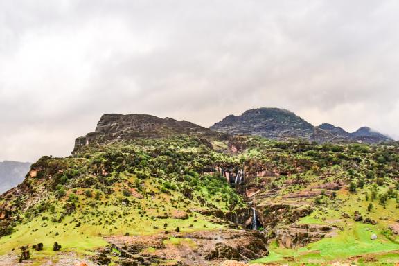 Massif des monts Zagros en Iran