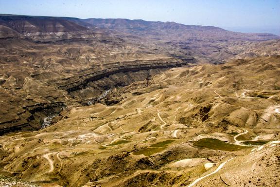 Réserve naturelle de Dana en Jordanie