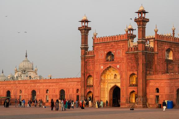 Mosquée de Badshahi au Pakistan