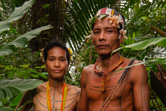 Couple de mentawai