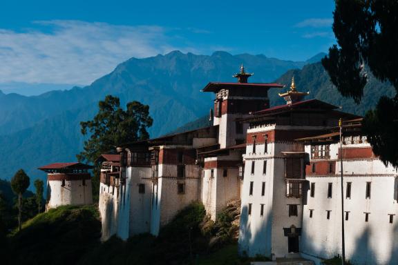 Temple au Bhoutan