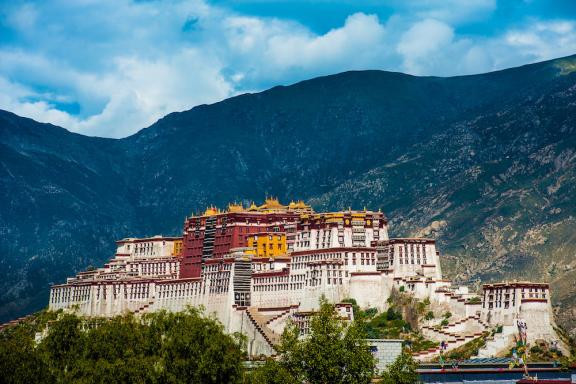 Monastère au Tibet
