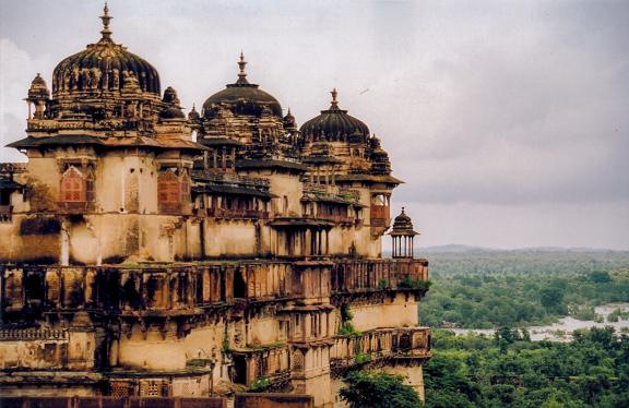 Palais de la cité d'Orchha