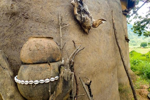 Découverte de fétiche Somba au Togo