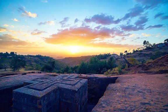 Découverte de l'église rupestre Saint Georges de Lalibela