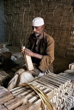 Visite d'un commerce de sel dans le Tigray