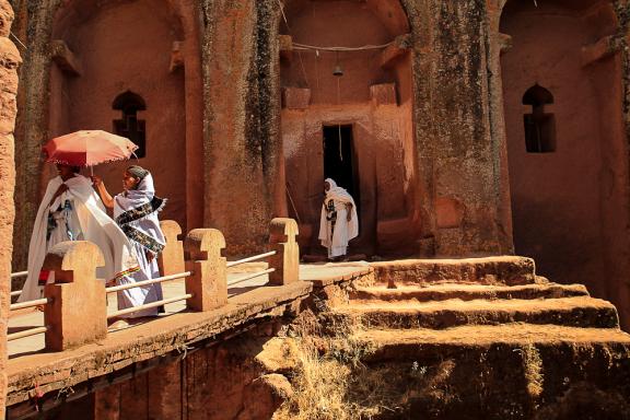 Découverte  du labyrinthe des églises de Lalibela en Abyssinie