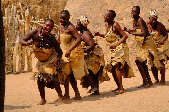 Participation aux danses animistes du nord namibien
