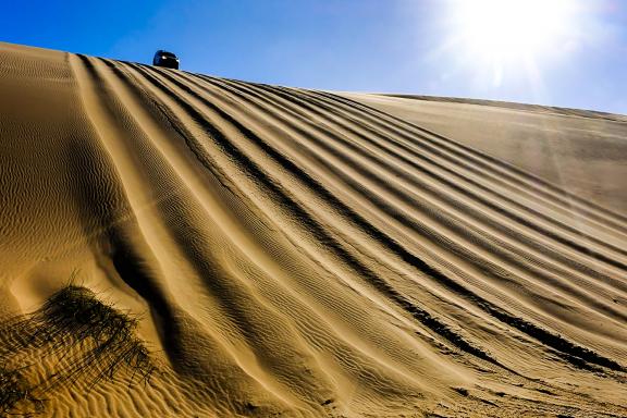 Excursion dans les dunes sur la côte namibienne