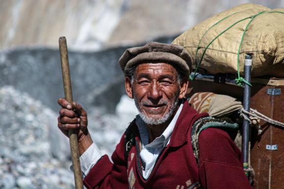 Rencontre peuple balti porteurs Baltoro au Karakoram