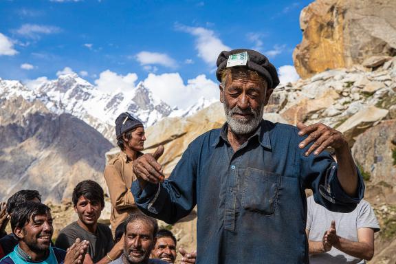 Rencontre habitant baltistan au Pakistan