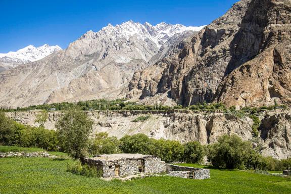 Randonnée dans le traditionnel village d'Askole au Gilgit Baltistan