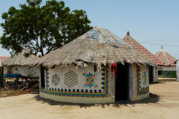 Trek vers un village tribal dans le Kucth au Gujarat