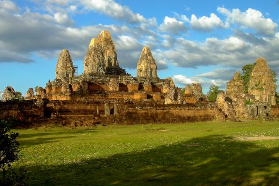 Voyage vers le temple de Pre Rup sur le site d'Angkor